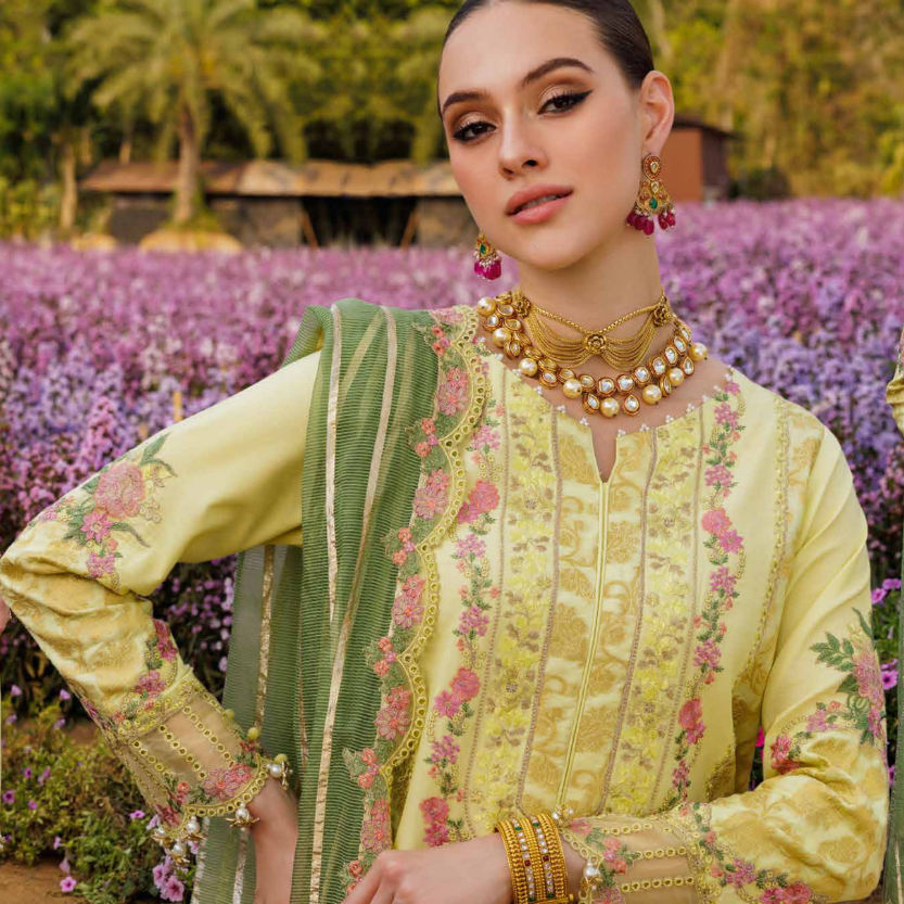 PREMIUM EMBROIDERED LAWN COLLECTION UNSTITCHED LAWN CZ5-06